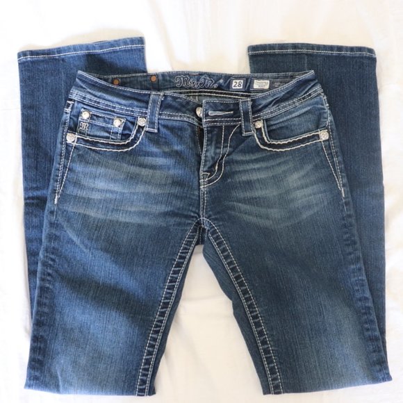 SOLD Miss Me Women's Jeans JP5897B3 Boot Cut Medium Wash Size 28 - Picture 4 of 7